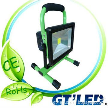 led battery floodlight 12V with ce, rohs, saa approved